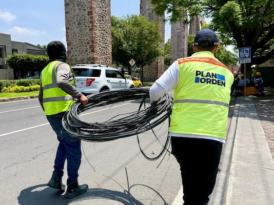 Capital de Querétaro gasta 15 mdp para reponer cable robado