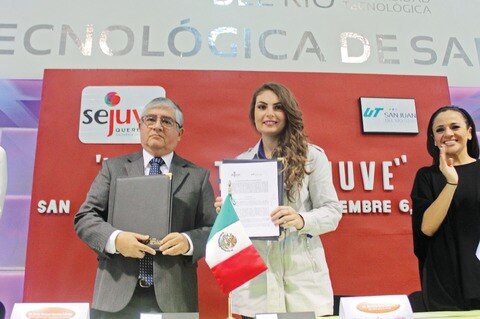 UTSJR y Sejuve firman convenio 