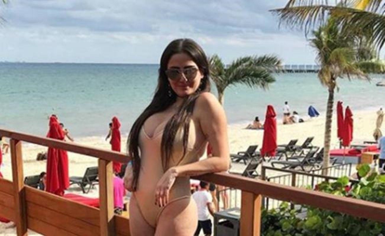 Celia Lora compartió fotografías de su estancia en Playa del Carmen FOTO: INSTAGRAM