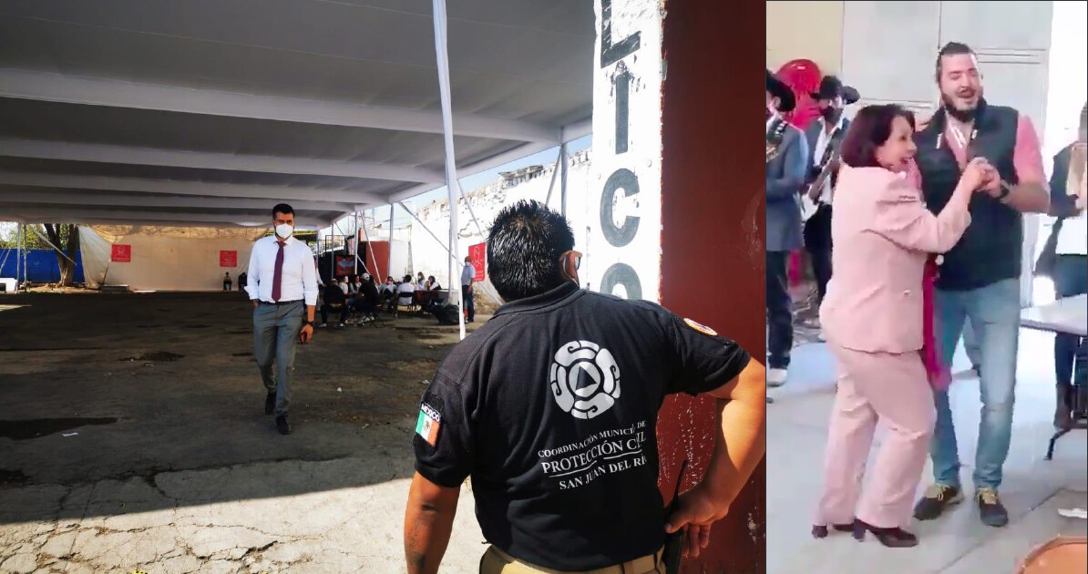 La Unidad AntiCovid dispersó un evento de la precandidata de Morena a la gubernatura Celia Maya