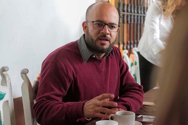 En conferencia de prensa; Montes Nieves dijo que esta semana se le entregará la constancia como diputado federal electo, luego de que el cómputo de los votos confirma su virtual victoria / Foto: Espcecial