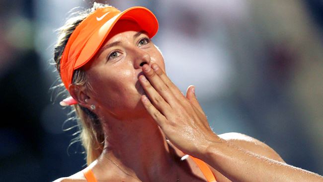 Sharapova avanza sin problemas en Roma