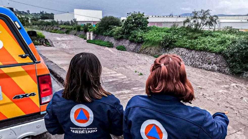 En Querétaro, alistan respuesta ante intensas precipitaciones