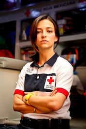 Burelli, actriz, paramédico y brigadista