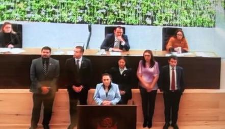 Morena protesta contra la designación de direcciones en el Congreso