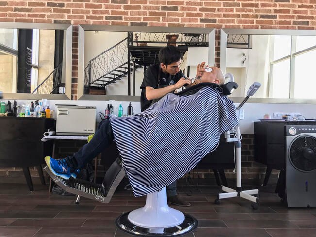 La barbería. Negocio convertido en un “santuario” de hombres