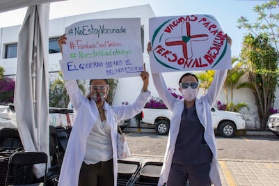 También en Querétaro, médicos del sector privado piden la vacuna contra el Covid-19