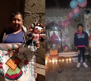 Piden ayuda; su hija tiene cáncer y está en el Hospital del Niño y la Mujer