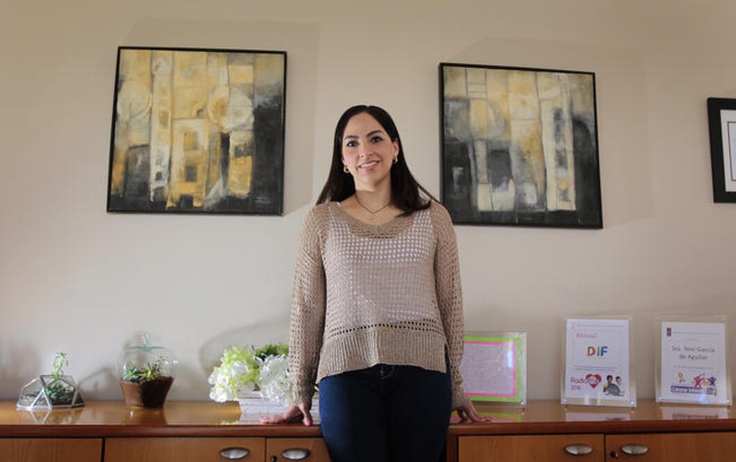 Tere García de Aguilar, Presidenta del DIF capitalino (LUIS SÁNCHEZ. EL UNIVERSAL)