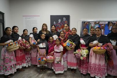 Linda Sánchez, pintora de tradiciones