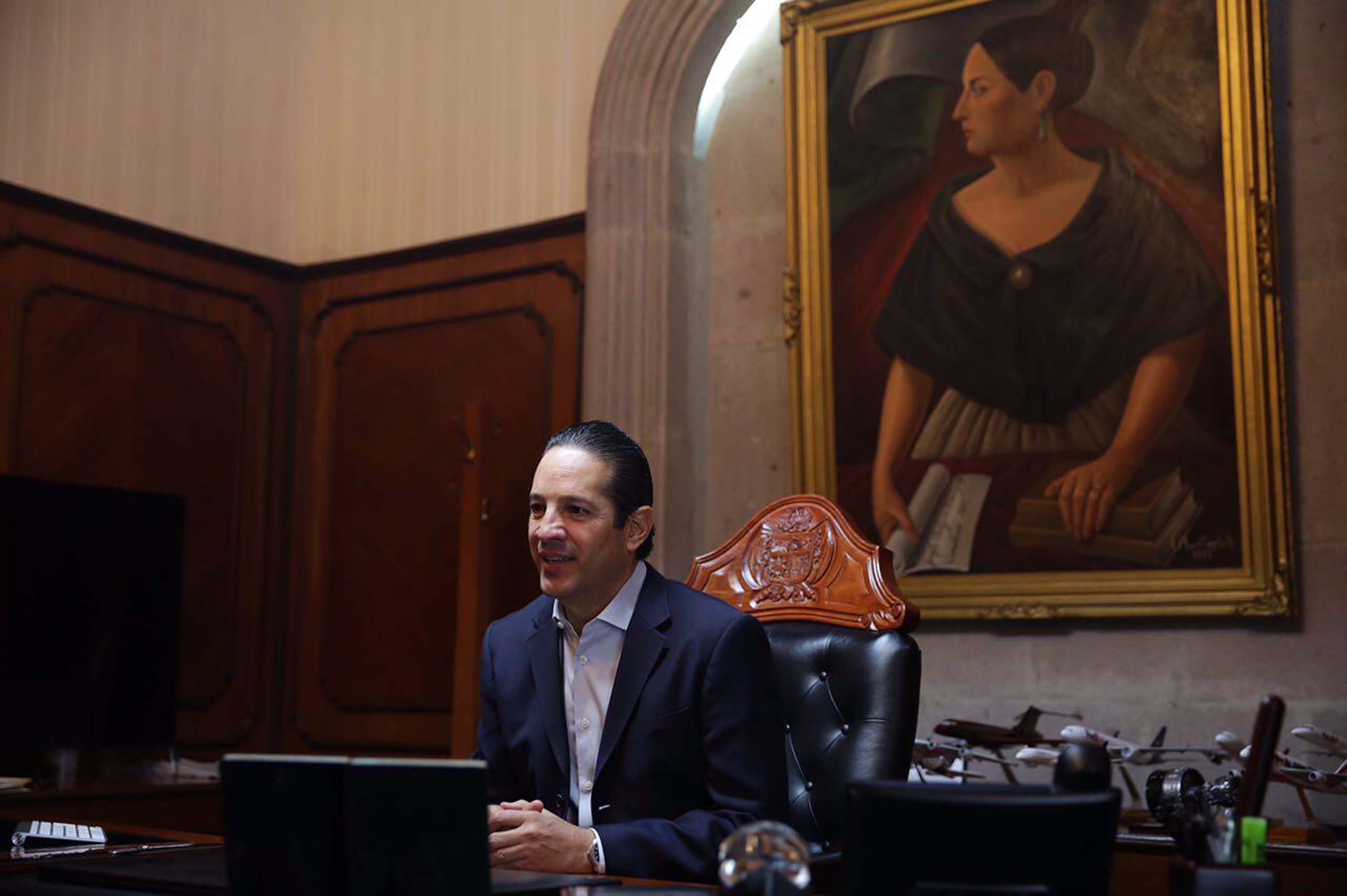 Francisco Domínguez Servién afirmó que Querétaro está listo para asumir su responsabilidad como referente de buenas noticias para México / Foto: Especial