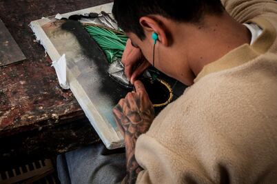 “A nadie le gusta el encierro, pero ya me acostumbré”