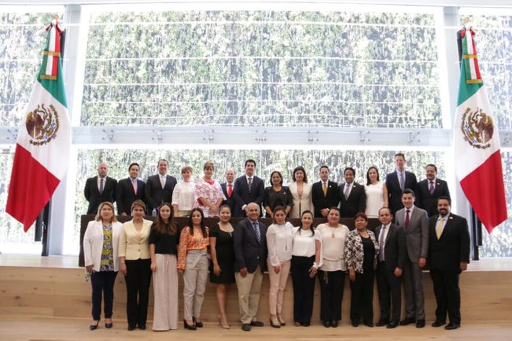 A partir del 17 de abril, el Tribunal de lo Contencioso Administrativo se convierte en Tribunal de Justicia Administrativa, por lo que los funcionarios que la Legislatura aceptó se sumarán a los trabajos con Fabiola Mondragón Yáñez (ESPECIAL)