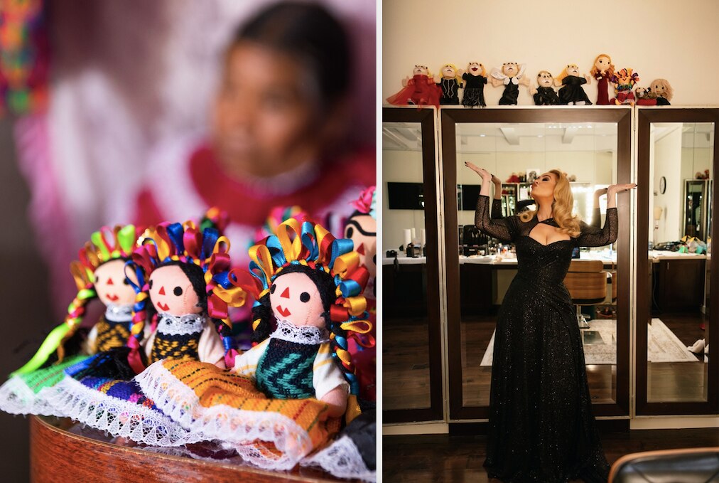 Adele tiene una muñeca Lele. Facebook: Amealco Pueblo Mágico y Adele