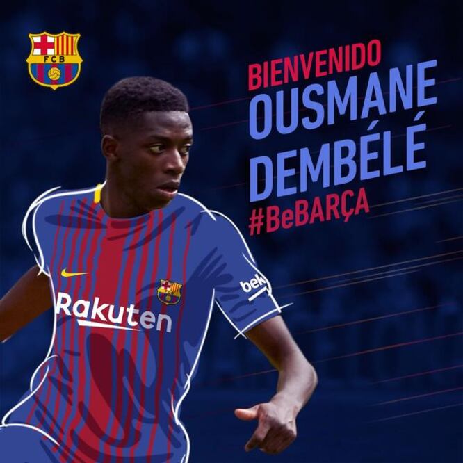 La transacción de Ousmane es la segunda más cara de la historia. (TWITTER)