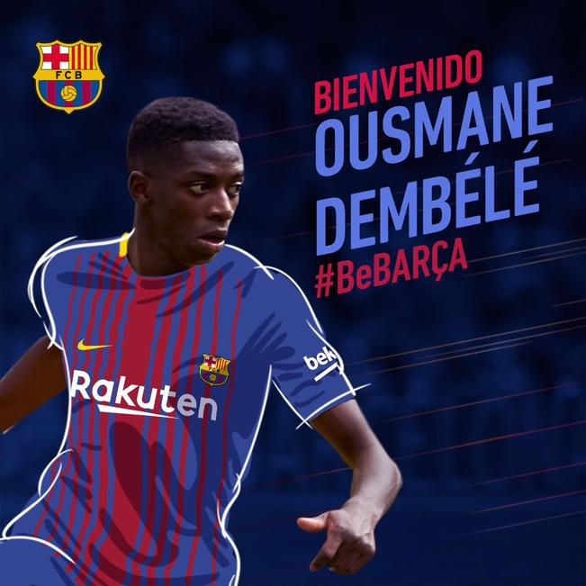 Llamativo fichaje del galo Dembélé