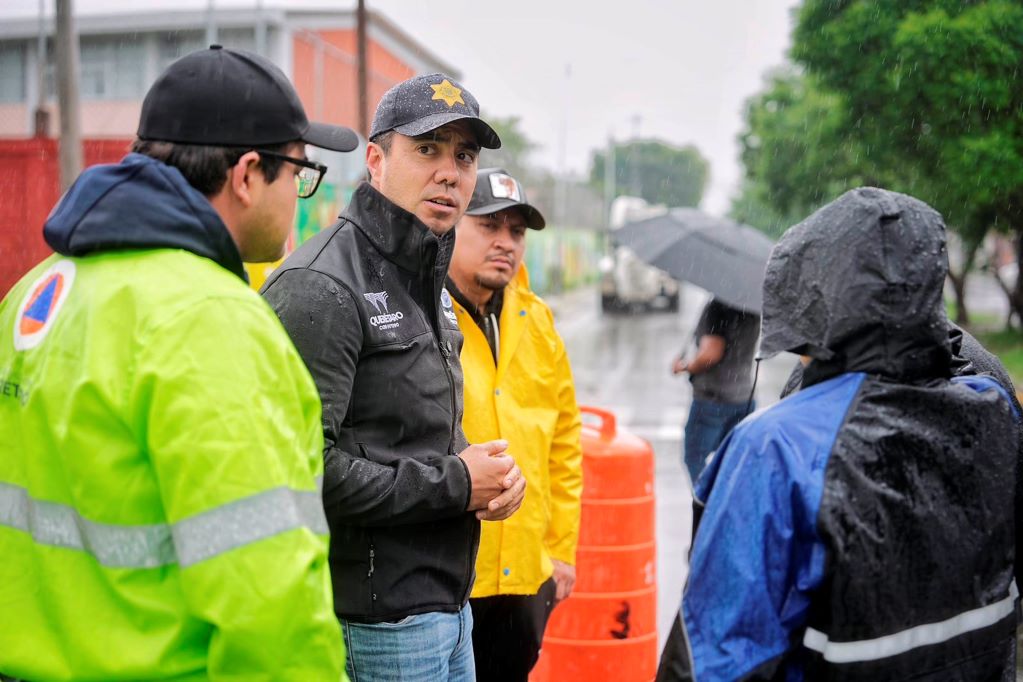 Realizan diagnóstico para ejecutar más obras pluviales en el municipio de Querétaro