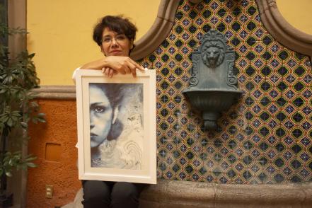Un viaje en la abogacía la llevó a la odisea de la pintura 
