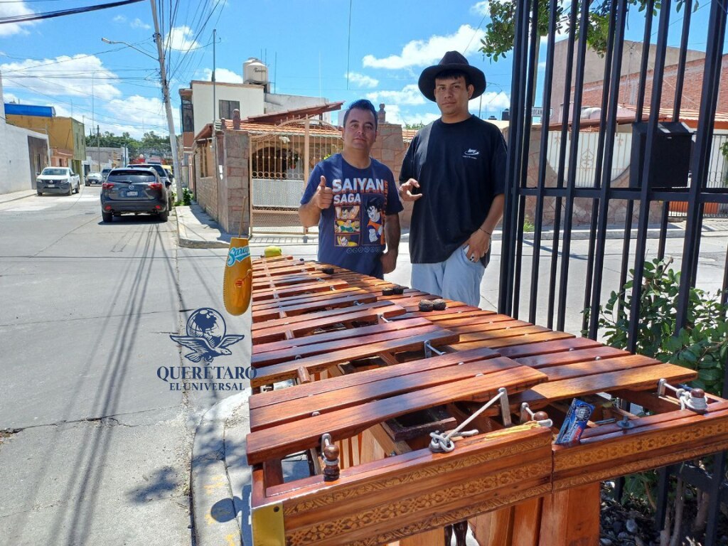 Marimba aviva la ciudad de Querétaro
