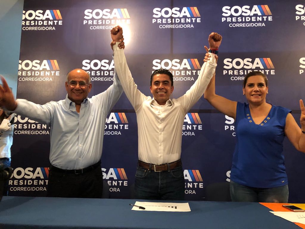 Sosa se proclama ganador en Corregidora