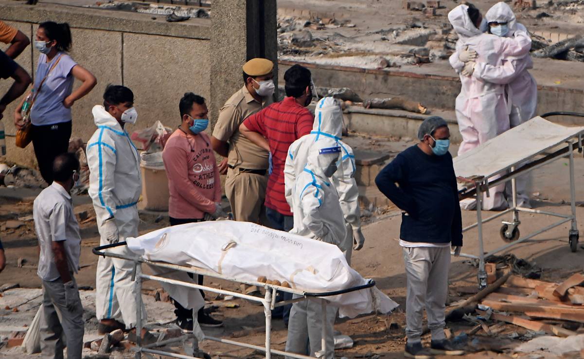 India registra nuevo récord de muertes por Covid-19 con 3 mil 680 en 24 horas