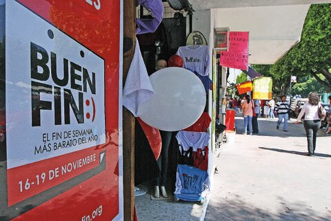 Prevén aumento de 5% en ventas del Buen Fin