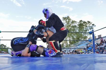 Celebran al Papá Luchón en el municipio de Corregidora 