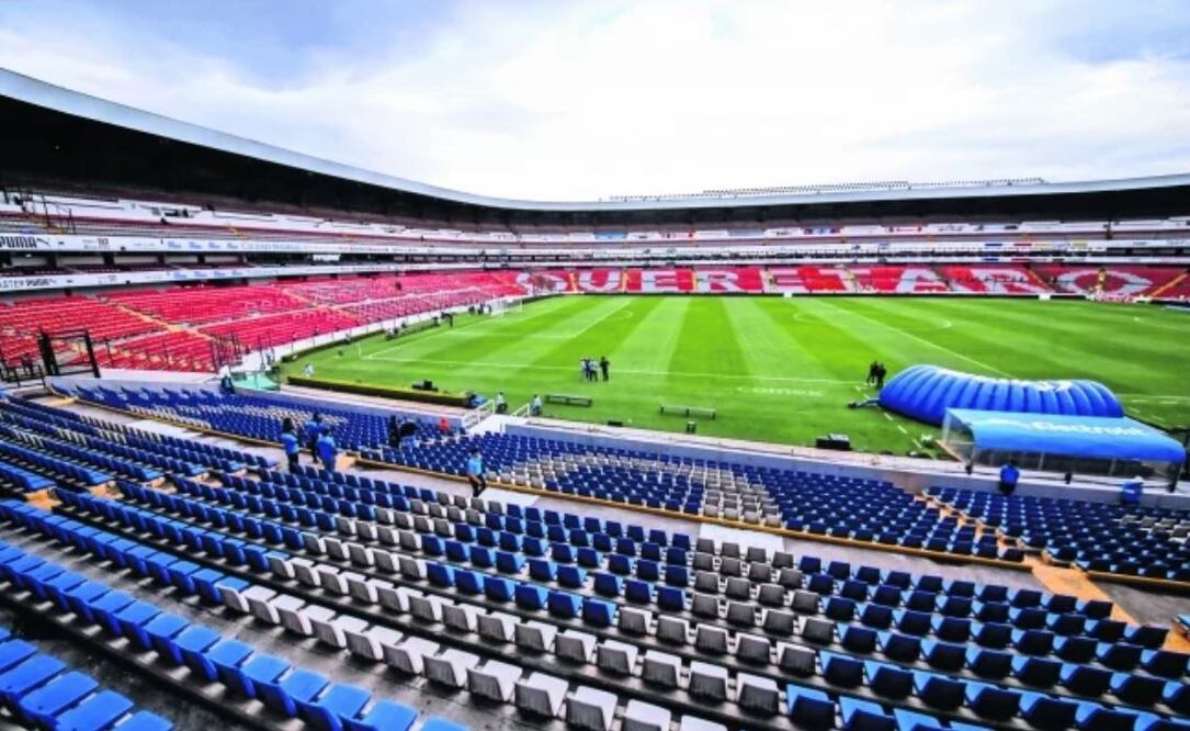 Estadio de los Galllos Blancos de Querétaro. Foto: Archivo