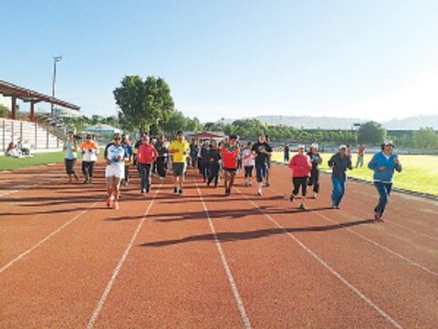 Entrenan a fondo para gran maratón