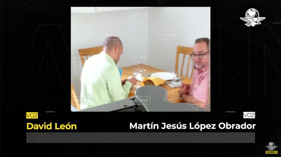 Captan a otro hermano de AMLO recibiendo dinero de David León