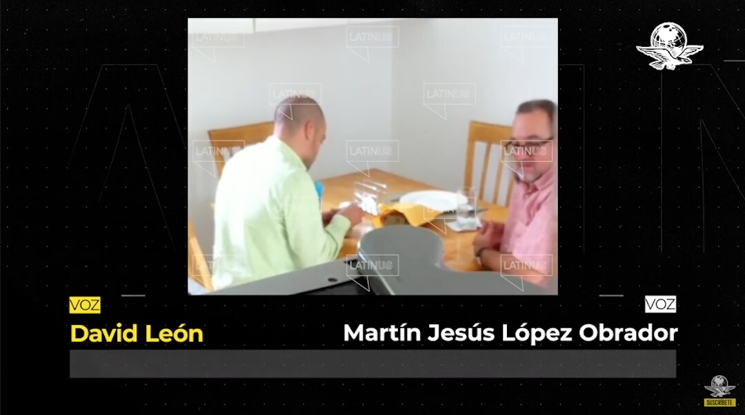 Captan a otro hermano de AMLO recibiendo dinero de David León