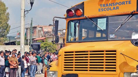 Se normaliza transporte escolar