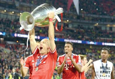 Bayern y Robben, campeones 