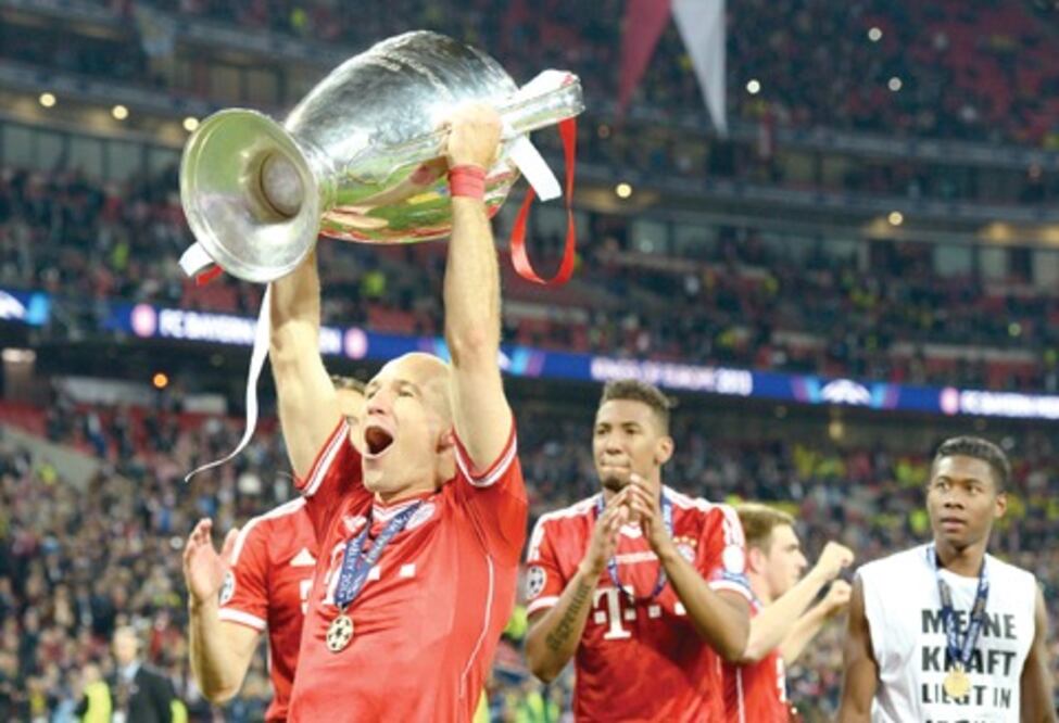 Bayern y Robben, campeones 