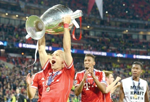 Bayern y Robben, campeones
