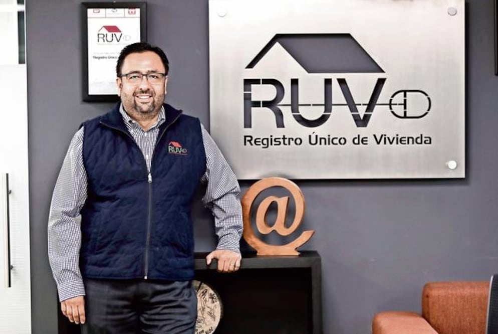 Luis Alvidrez, director general del RUV, afirma que la clave para identificar viviendas de interés es similar a la CURP (CRISTOPHER ROGEL BLANQUET. EL UNIVERSAL)