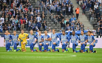 El Herta Berlín se une a las protestas de NFL