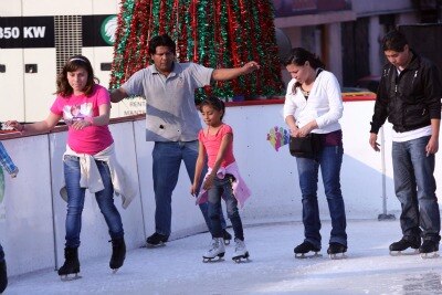 Lista pista de Hielo en Querétaro