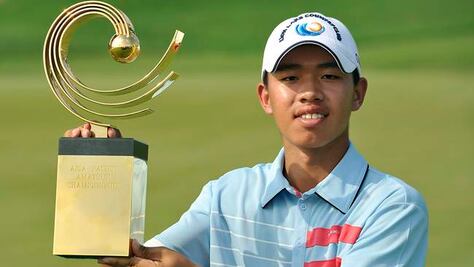 Chino de 14 años, el rival de Tiger Woods