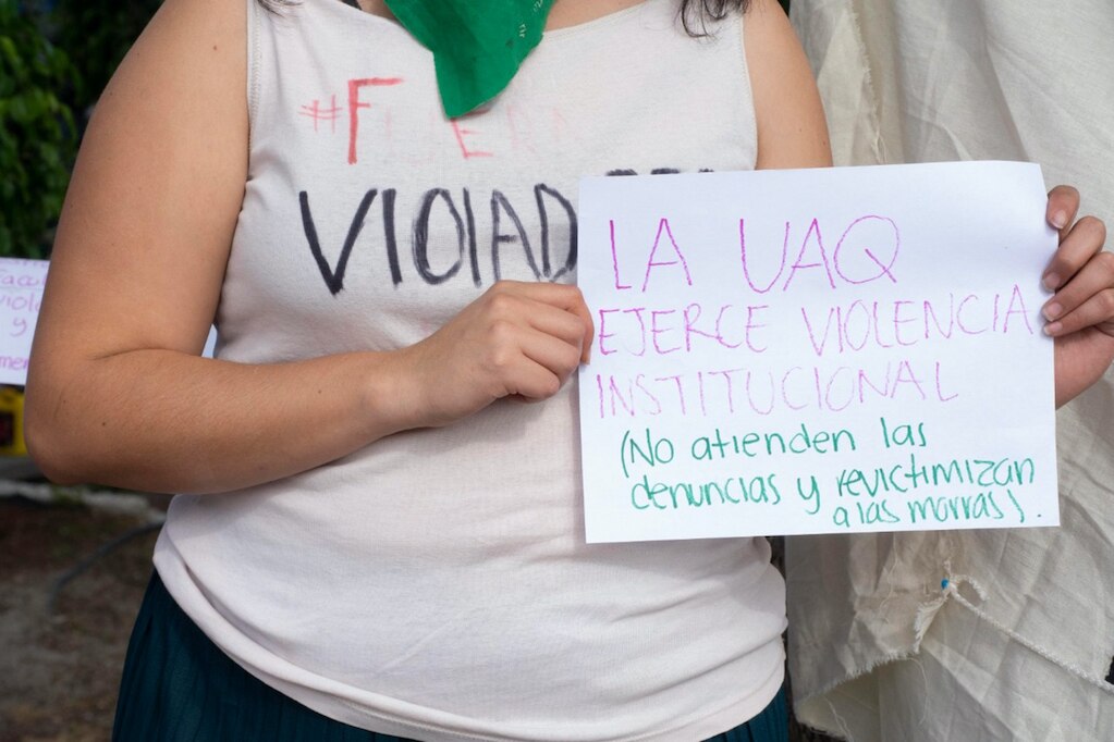 La Universidad Autónoma de Querétaro se pronuncia contra la violencia hacia las mujeres