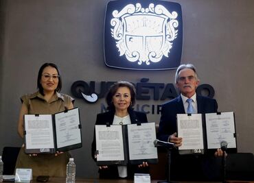 Municipio de Querétaro y Consejo de Notarios firman convenio para apoyar a organizaciones civiles con trámites a bajo costo