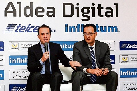 Alista Telmex Aldea Digital en el Zócalo
