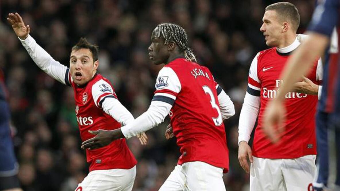 Podolski da la victoria al Arsenal