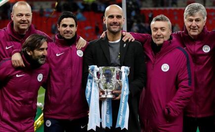 Pep Guardiola conquista su primer título con Manchester City