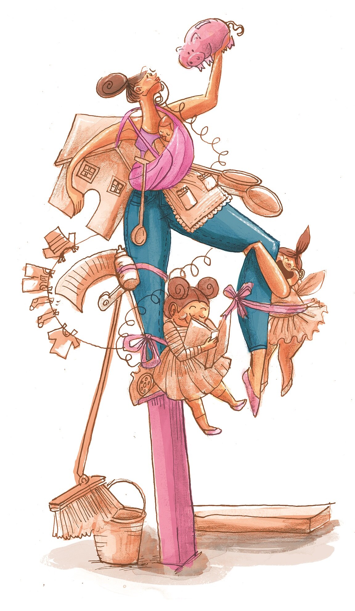 Ilustración: Rosario Lucas. El Universal
