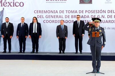 Salgado, nuevo coordinador  de la GN en Querétaro