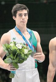 Medalla en mundial de gimnasia