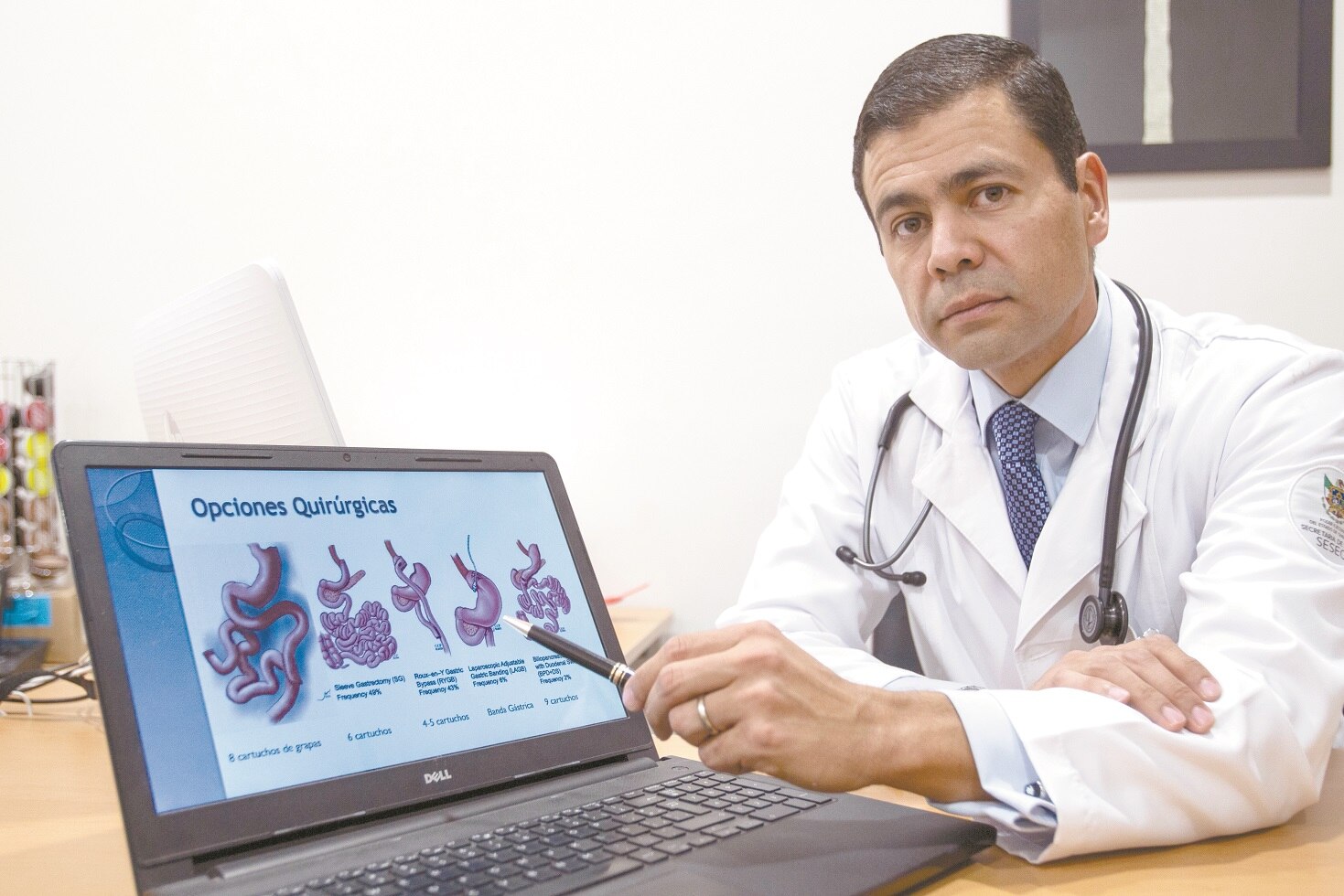 Con cirugía, médico lucha contra diabetes