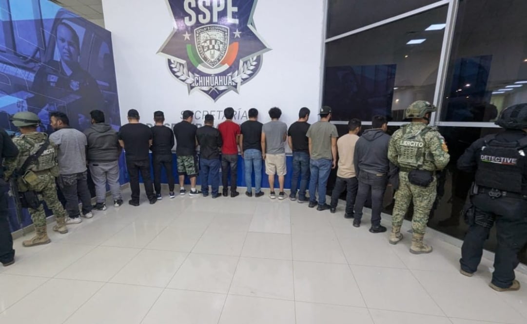 Rescatan a 15 migrantes privados de la libertad en Ciudad Juárez, Chihuahua; caen cinco implicados. Foto: Especial.