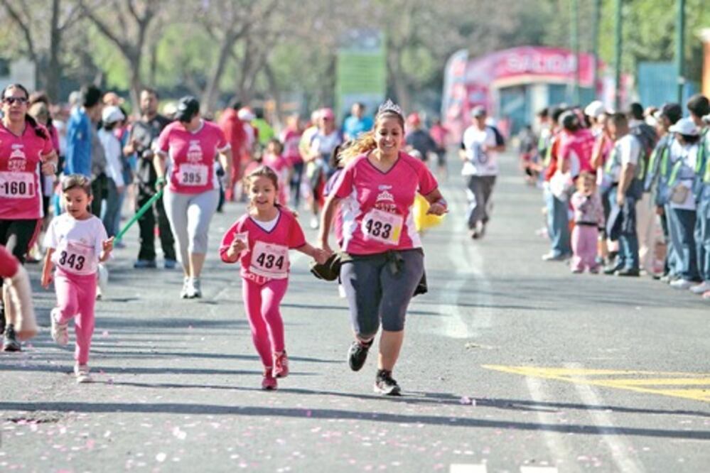 Carreras en rosa, grata experiencia